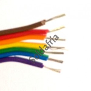 Flat Cable 7 Vias Colorido 26 AWG (Metro)